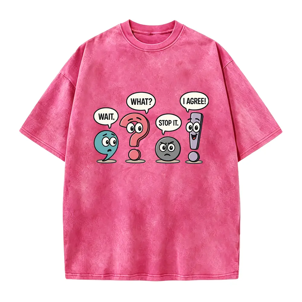 Funny Grammar Teacher Shirt, Punctuation Shirt, English Teacher Gift, Wait What Stop It I Agree Shirt, Teachers Day Gift, Back To School