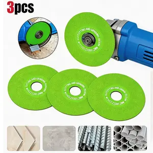 Three 115mm  rock flat grinding discs for marble polishing saw blades, suitable for cutting ceramics, metals,tools gadgets tiles, granite, and mini cutting blades.cutting disc tile cutting disc glass cutting blade diamond padsprecision grind grinder angle