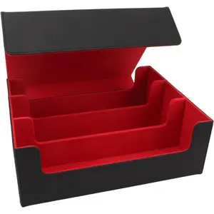 1PC Card Deck Box,Large Capacity Portable Card Deck Box with Magnetic Closure for Playing Cards