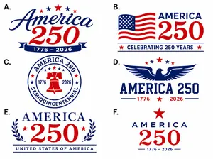 AMERICA 250 - 6 DESIGNS (other soldier options listed) Please tell us which one you prefer