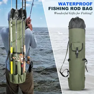 Ultimate Fishing Rod Bag – Portable, Waterproof, Travel-Ready Rod & Tackle Carrier!