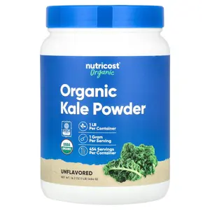 Nutricost Organic Kale Powder, Unflavored, 16.2 oz (454 g)