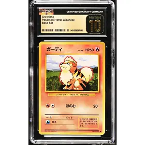 1996 Base Set Growlithe CGC PRISTINE 10