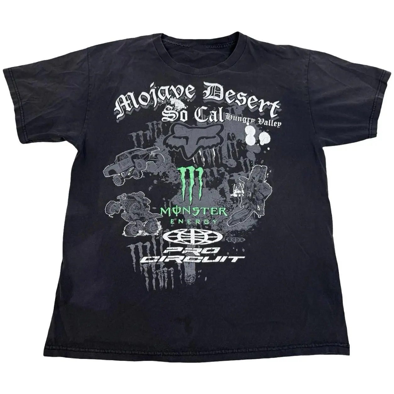 Vintage Motocross Graphic Tee, Desert Racing Shirt, Off Road Dirt Bike T Shirt, Motorsport Graphic Tee, Grunge Racing Shirt for Men