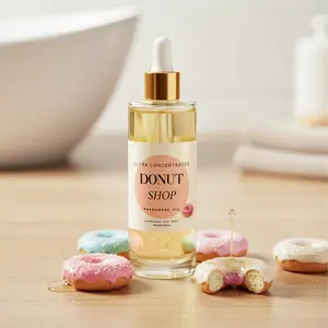 Ultra Concentrated Donut Proronone Oil, Rich Vanilla, Shea Butter, Coconut & Olive Oil, Unisex Adult, Non-Alcoholic, Quick Absorption