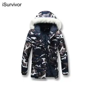 Men Jacket and Coats 2022 Winter Men Jackets Veste Homme Parkas Men's Casual Fashion Hooded Camouflage Jacket Plus Size S-5XL