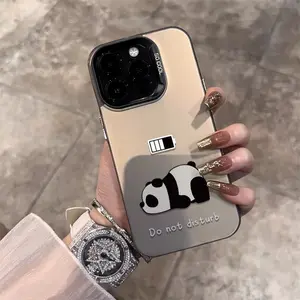 Casing Charging Panda for Galaxy iPhone 11 12 13 14 15 16 PRO MAX 14 15 16 PLUS X XR XS MAX Galaxy A71 A55 A54 A53 A51 A35 A32 A25 A23 A15 A14 A13 4G A12 A03S A03 S24 PLUS S23 S24 S25 Galaxy S22 S23 S24 S25 ULTRA S20 S21 S23 FE Premium