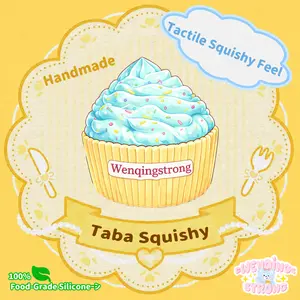 [WenQing Strong] Seasalt Cupcake Live Limited [No returns or exchanges after opening] taba squishy Toy