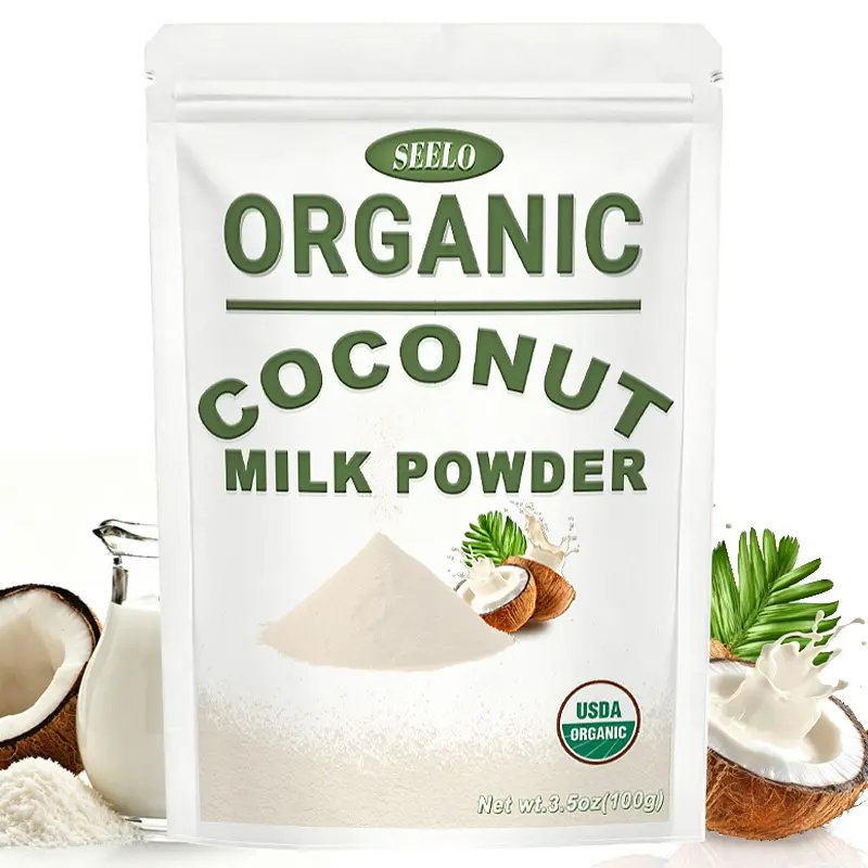 Organic Coconut Milk Powder Creamy & Rich Coconut Flavor Great for Cooking, Baking, Smoothies Drinks Pure, Premium Quality