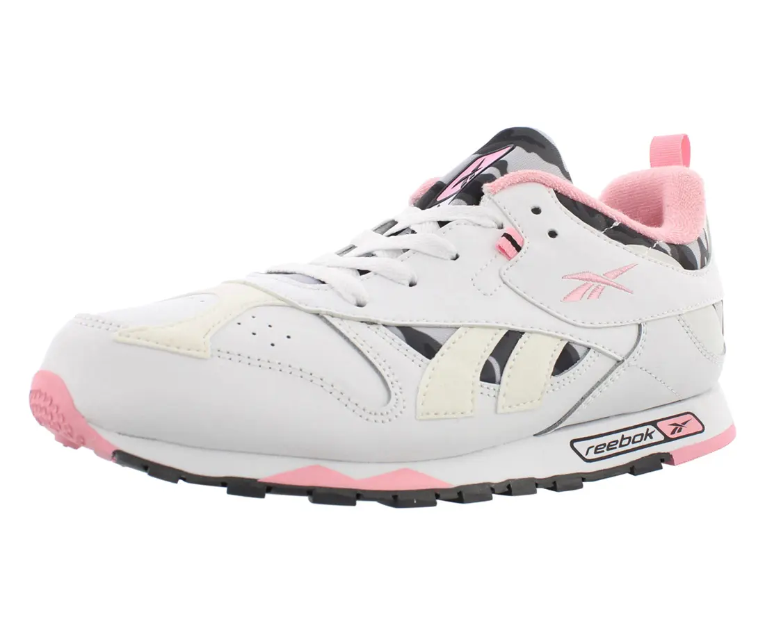 Reebok Girls' Classic Leather RC 1.0 Lace-up Sneakers for School and Everyday Casual Wear, Kids Sizes