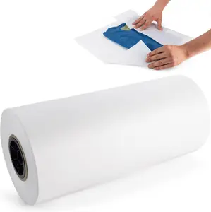 IDL Packaging 18" x 1800' SatinPack™ Tissue Paper Roll, 20 Basis Weight, White Color - Acid-Free Decorative Tissue Paper for Packaging Clothing, Gift Wrapping, Art Projects, Crafts