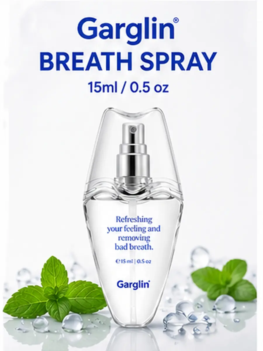 Garglin oral spray freshens breath, helps improve bad breath, long-lasting fragrance for dates