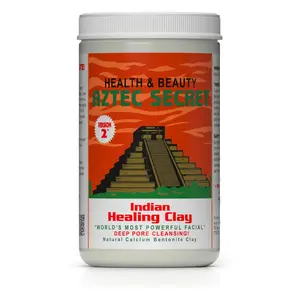 The Original Aztec Secret Indian Healing Clay - Version 2 2 lbs Deep Pore Cleansing Mask for Unmatched Skin Detoxification & Customization