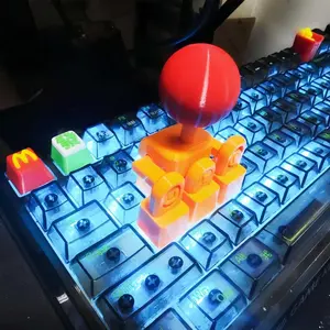 2026 Trendy 3D Printed Joystick Keycaps, Whimsical Creative WASD & Arrow Keycaps, Stylish Accessories for Mechanical Gaming Keyboard