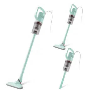 KEROMEE Stick Vacuum Cleaner, Corded Handheld Vacuum Cleaner Mini Electric Broom for Pet Hair Hardwood Floor Cat Litter Cleaning (13ft-Cord)