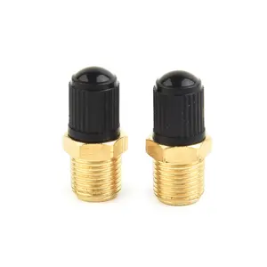 2pcs /8 inch NPT Solid Brass Air Compressor Tank Fill Valve Hexagonal Valves[Fall Deals]