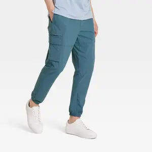 All In Motion Men's Utility Cargo Joggers Gym Pants Quick Drying