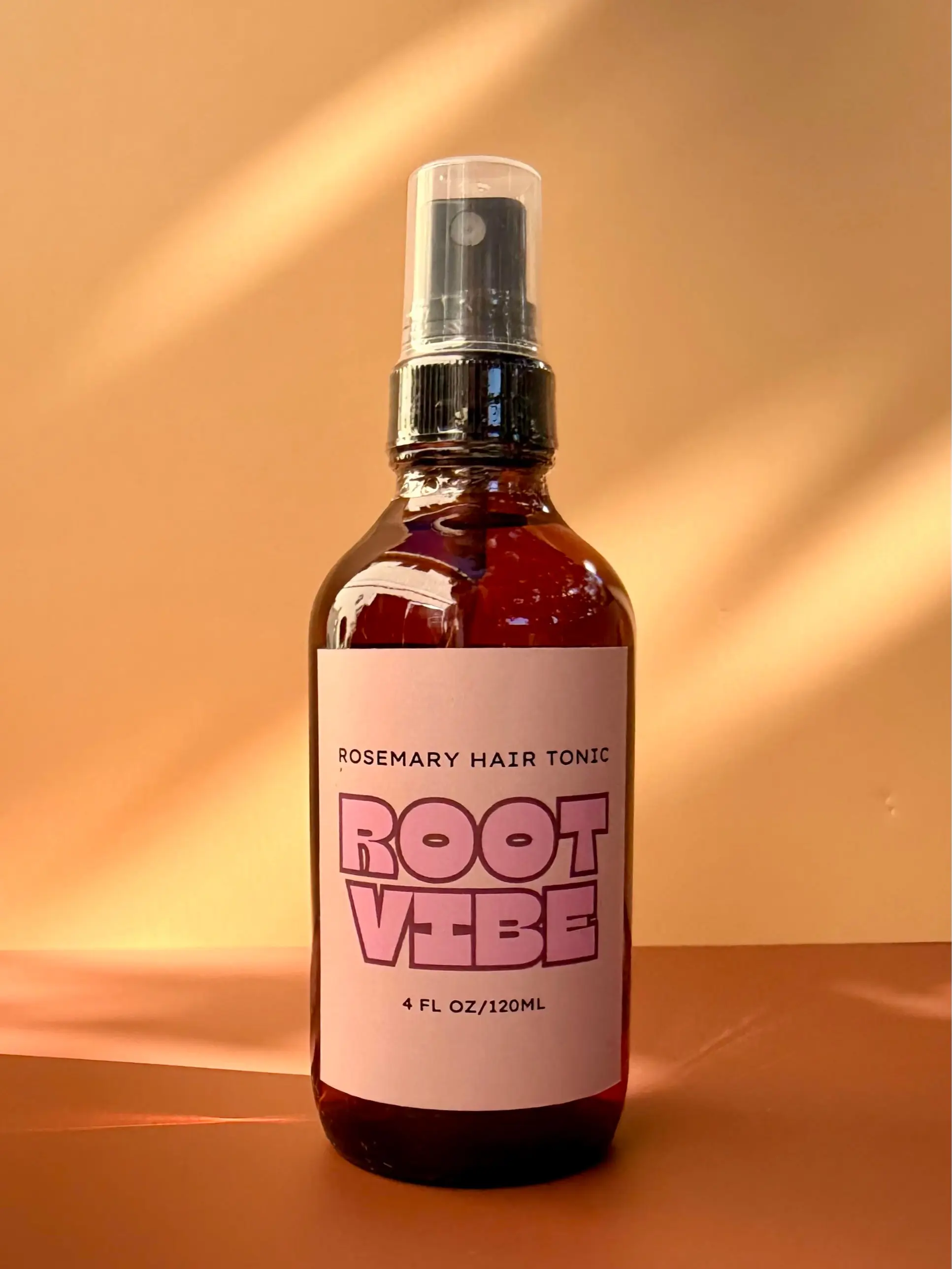 Root Vibe Rosemary Hair Growth Spray - 100% Organic, Premium Oils for Hair Thickness & Strength, Natural Hair Health Solution, 4 FL OZ