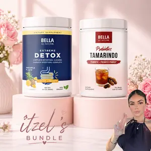 Itzel’s Tropical Duo: Extreme Detox (Pineapple) + Tamarindo Probiotics
