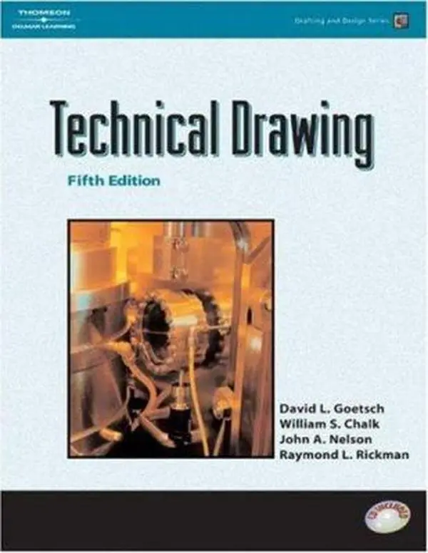 USED Book - Technical Drawing by Goetsch, David L. (Hardcover) - english