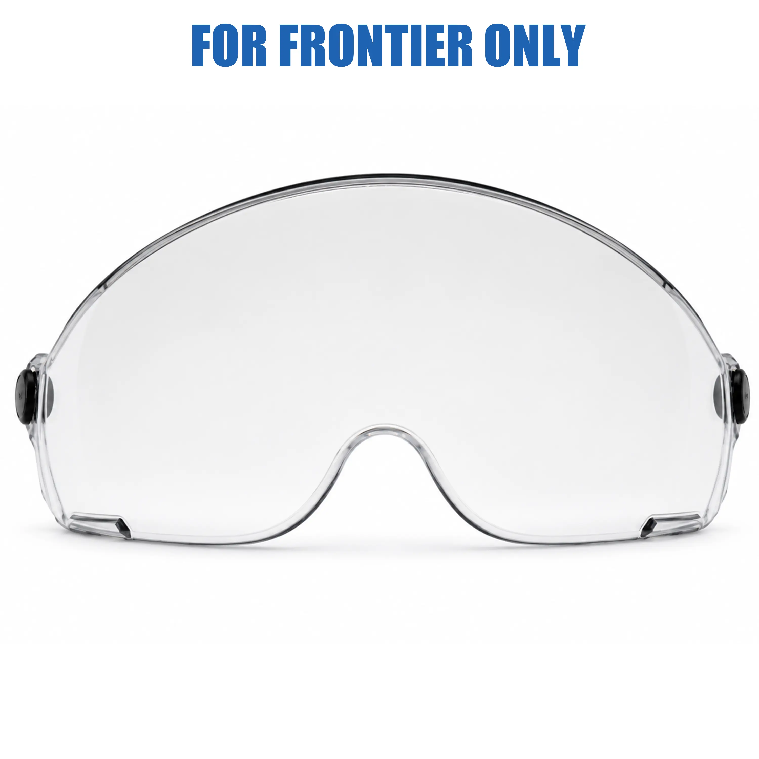 Frontier Clear Visor Kit, Transparent Face Shield Attachment