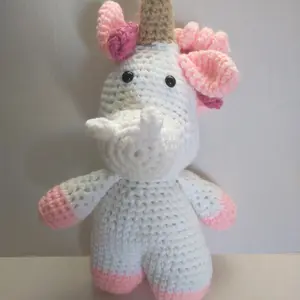 Crocheted Unicorn