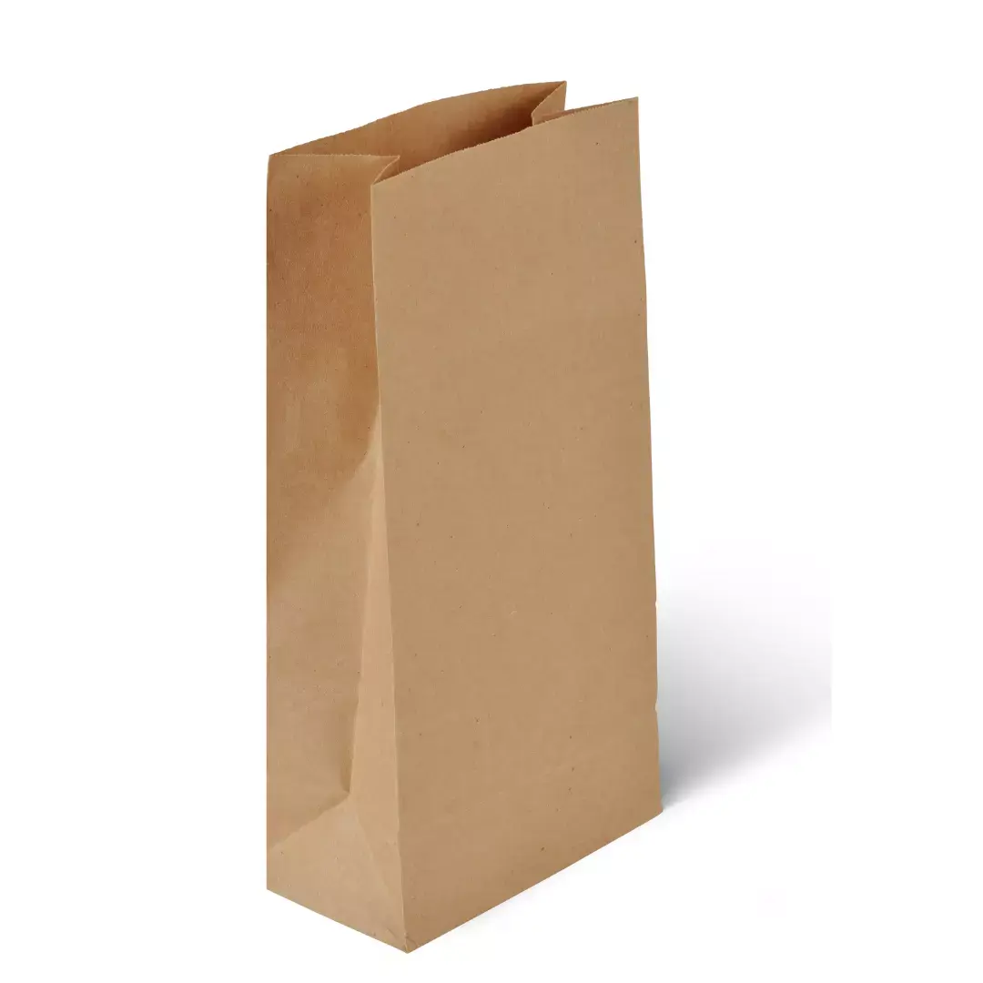 DEMAYA #10 Thick Kraft Paper Carry-Out Bags - 500-Count, Eco-Friendly, Biodegradable, Durable High-Quality Bags for Restaurants, Office Stationery Supplies