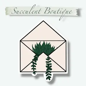 Plant Mail Envelope Stickers