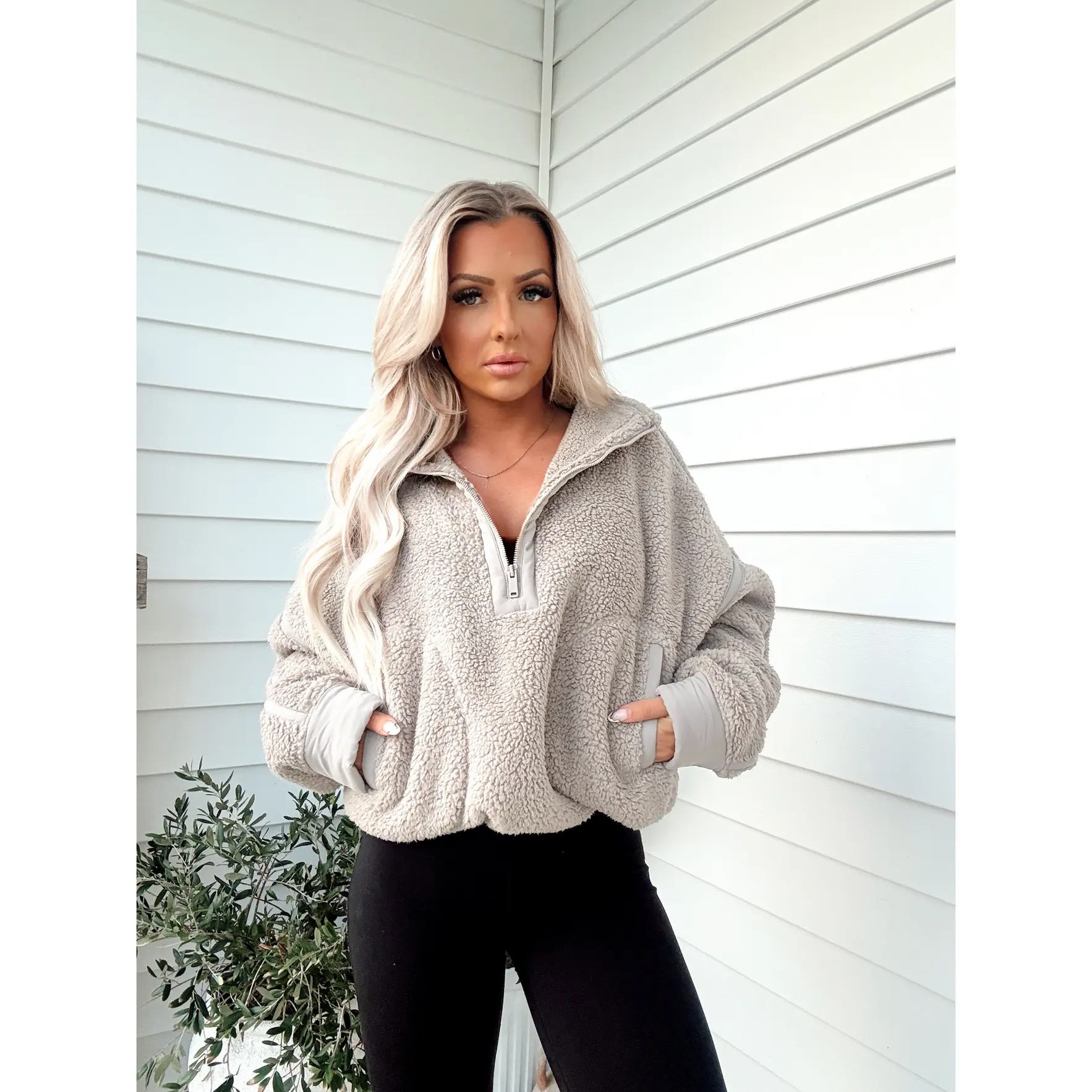 Cozy Comfort Sherpa Pullover Cozy Comfort Sherpa Pullover