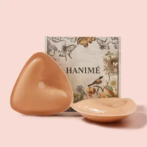 HANIMÈ Sticky Double-Sided Lift Bra Pads - Lightweight Silicone Inserts for Backless Dresses & Everyday Wear - Seamless & Reusable Garment Enhancers