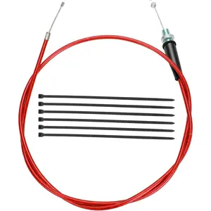 50 inch Throttle Cable for Predator 79cc 97cc 196cc 212cc 2.5hp Baja Doodle Bug DB30 Warrior Heat MB200 Coleman CT100U CT200U CT200U-EX Motovox MBX10 Monster Moto MMB80 Mini Bike Go Kart