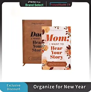 [Ideal Gift] Mom and Dad, I want to hear your stories, guide meaningful diaries, write different stories, and be a New Year's gift for Mom and Dad-  Diary