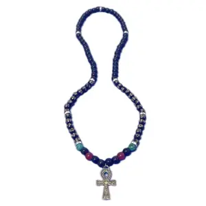 Handmade Feng Shui Ankh Necklace by Zen Management Group for Positive Energy and Harmony in Life