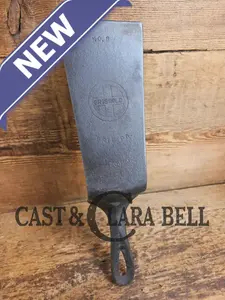 Custom made #8 Griswold Cast Iron Skillet Spatula.  Reclaimed 1940's Griswold Small Block skillet.  Awesome gift for the griller! SC24