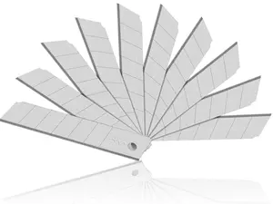 25mm Snap-off Blades, SK5 Steel Replacement Blade Fits all 25mm Utility Knife & Box Cutter