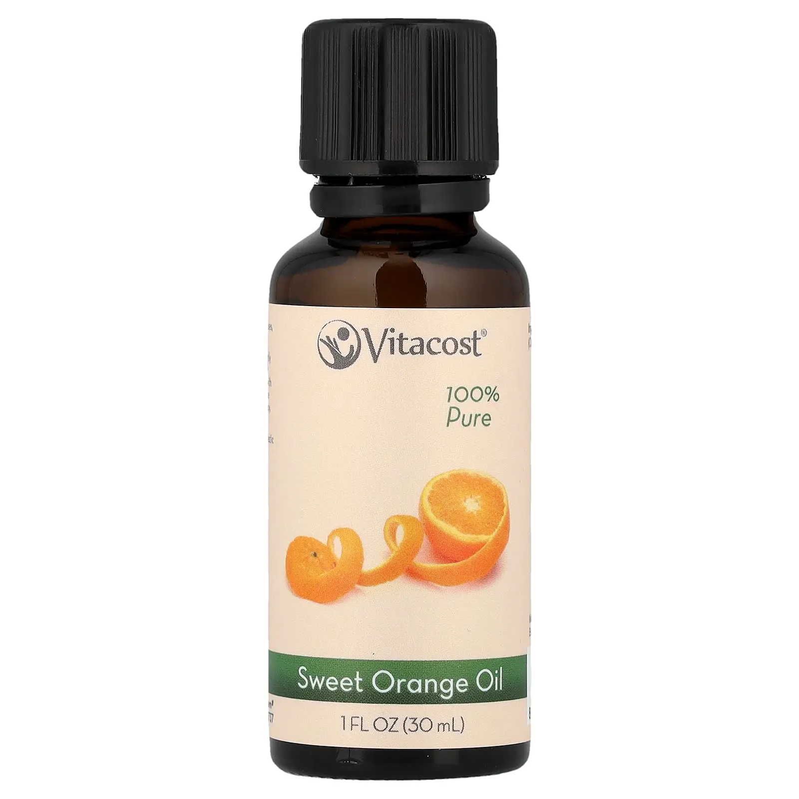 Vitacost 100% Pure Sweet Orange Oil, 1 fl oz (30 ml)