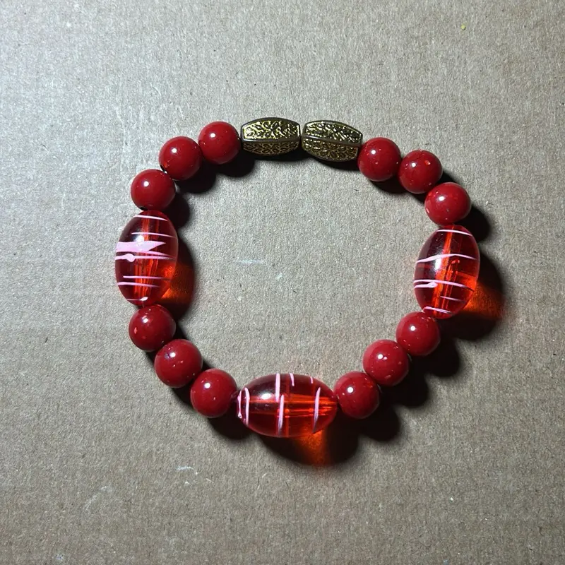 Ruby Flame Bracelet