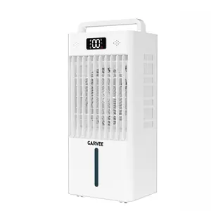 2.6Gal Portable Air Conditioners, Evaporative Air Cooler Fan with Touch & Remote Control, 6 Speeds & 3 Modes, Portable Swamp Cooler Fan with Ice Packs & Wheels for Bedroom, Home Office