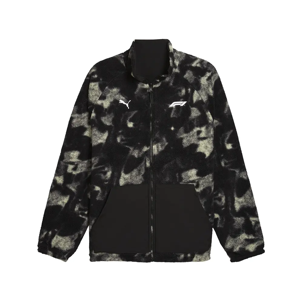 PUMA Mens F1 Statement Puffer Jacket Athletic Outerwear Casual - Black PUMA Mens F1 Statement Puffer Jacket Athletic Outerwear Casual - Black