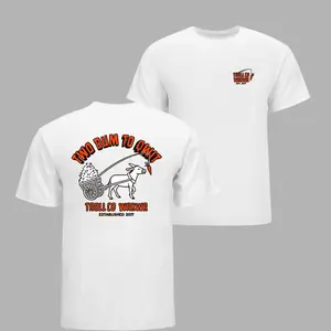 Two Dum To Qwit Donkey T-Shirt Troll Co White Workwear Graphic Tee Funny Carrot Cart Animal Design Men Humorous Casual Top Hard Worker Apparel Streetwear ShortSleeve Cotton Boy