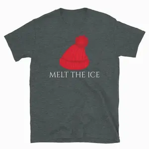 Melt the Ice Hat Norwegian Protest Red Hat Shirt