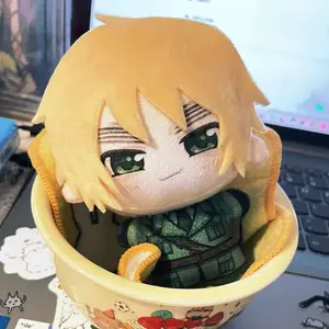 10cm Anime Hetalia Axis Powers Arthur Kirkland Cosplay Plush Doll Pendant Stuffed Toy Christmas Gift