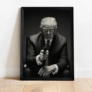 Make America Great Again Donald Trump Poster - Trump President Home Decor 2024 US Elections Wall Art MAGA Wall Decor Trump Gifts