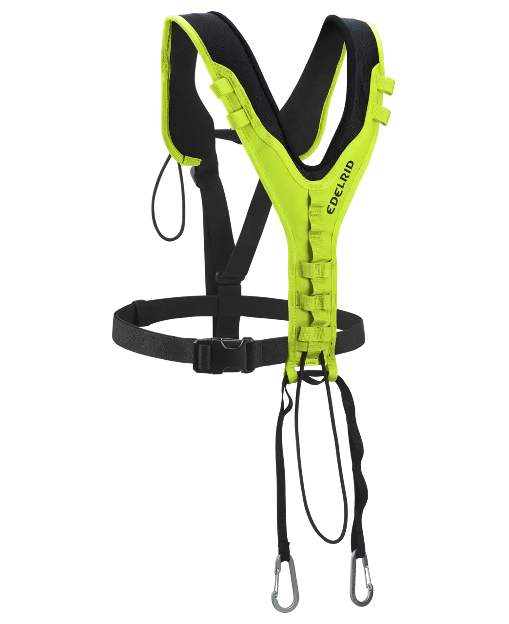 Adjustable Bungee Chest Harness for Tree Climbing, Features 3D Mesh Padding and Improved Breathability for SRT Ascent, No Ppe, Unisex