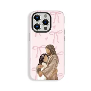 Bowknot Pattern, Love Pattern, Suitable for IPhone17 Pro Max, 17Pro, 16Pro, 15, 14, 13, 12. Beautiful Phone Case | Shockproof Protective Case | Smart Phone Case, A Gift for Girls and Boys