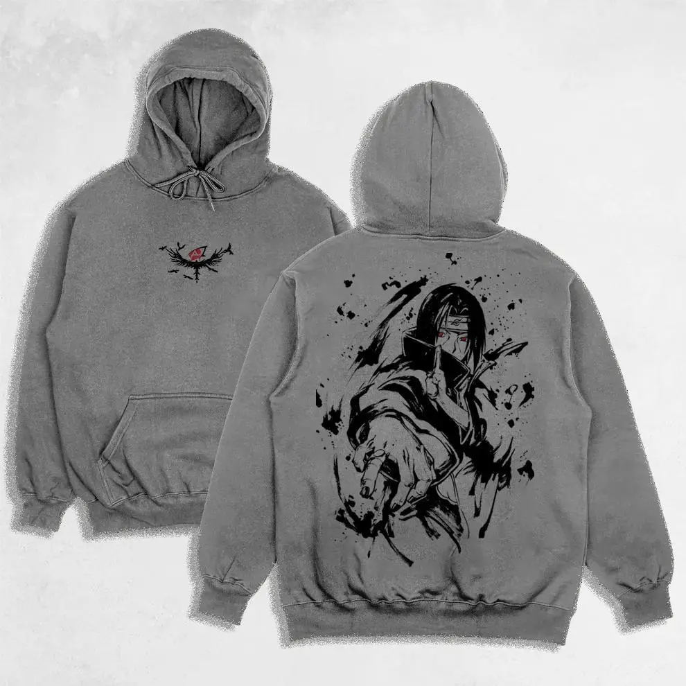 Itachi vintage tee, uchiha shirt, Anime Vintage tees Unisex Hoodie