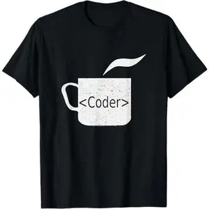 Java Coder Coffee And Coding Programmers T-Shirt