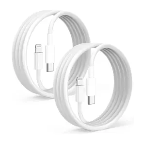 2Pack USB C to Lightning Fast Charging Cable 3.3FT, Type C Data/Charge Cord for iPhone 14 13 12 11 Pro Max X XS XR 8 7 6, Mobile, Fast Charging Supported