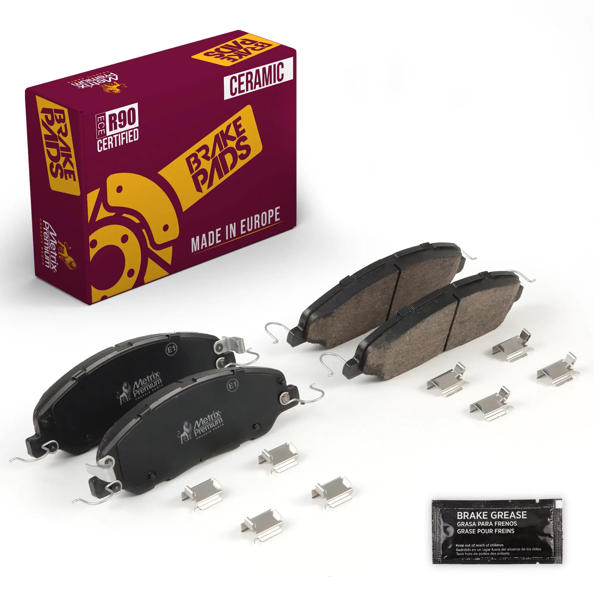 Front Disc Brake Pad Set 94078MC