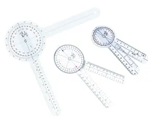 EMI Goniometer 3 Piece Set 12", 8", 6" Plus Convenient Carrying case EGM-429 - The Original 3 Piece Goniometer Set. Quality You can Feel.